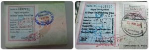 Visa to Nepal